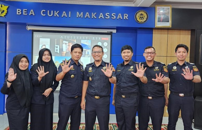Pelepasan Pegawai Mutasi Bea Cukai Makassar